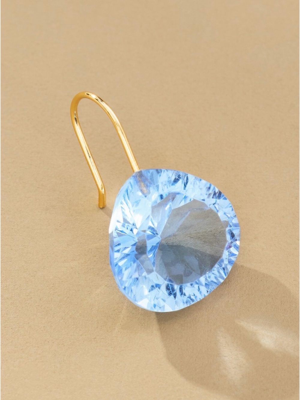 Anthropologie Floating Gemstone Earrings